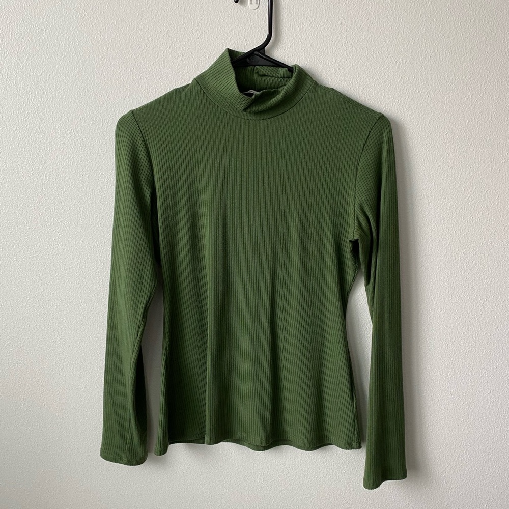 Reformation Mock Neck Top